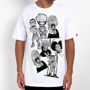 Boondocks Bedazzled T-shirt White